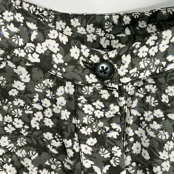 Apiece Apart Gracia Flamenca Dress green Micro Floral Boho - Picture 8 of 15